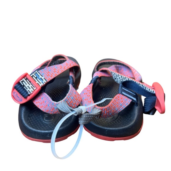 Chaco Z/1 EcoTread Sandal Size 4 Youth Unisex Kids Girls Boy Beach Penny Coral - Picture 8 of 10